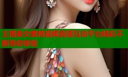 主播美女蜜桃视频直播互动平台精彩不断等你体验