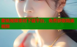 蜜桃视频素材下载平台，免费获取精美视频