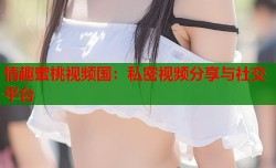 情趣蜜桃视频国：私密视频分享与社交平台