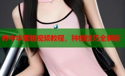 养中华蜜桃视频教程，种植技巧全解析