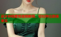 返乡种植蜜桃视频教程，轻松种出甜美果实