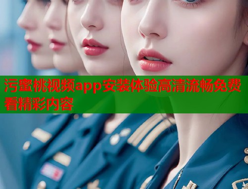污蜜桃视频app安装体验高清流畅免费看精彩内容  第1张