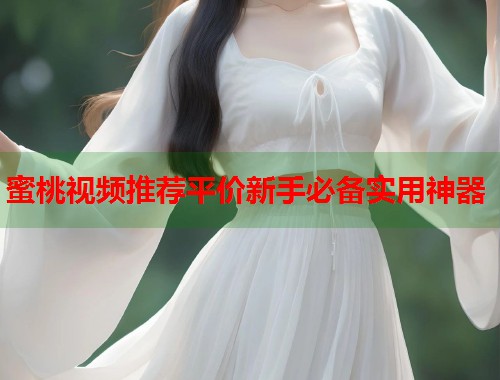 蜜桃视频推荐平价新手必备实用神器  第2张